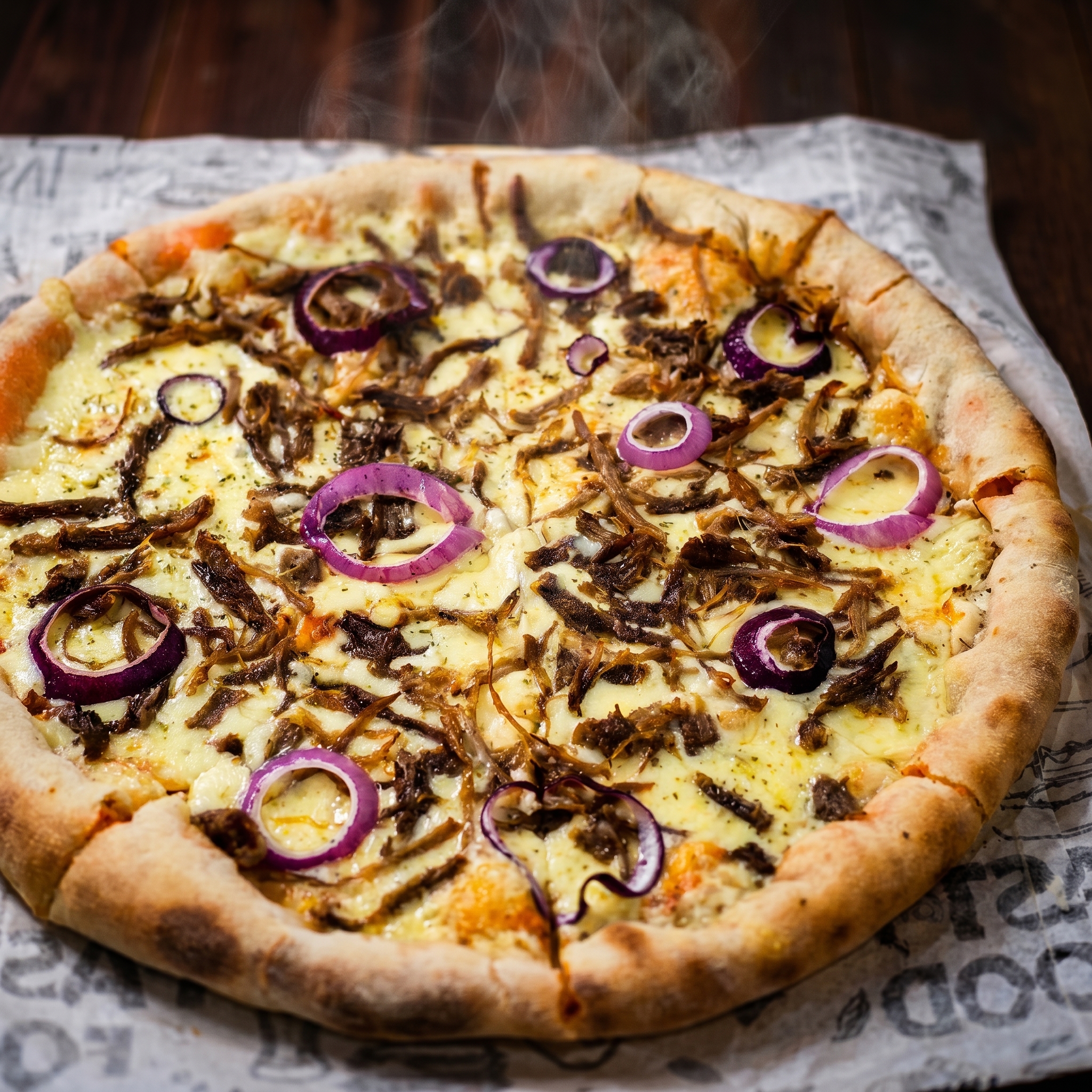Pizza Costela com Cebola